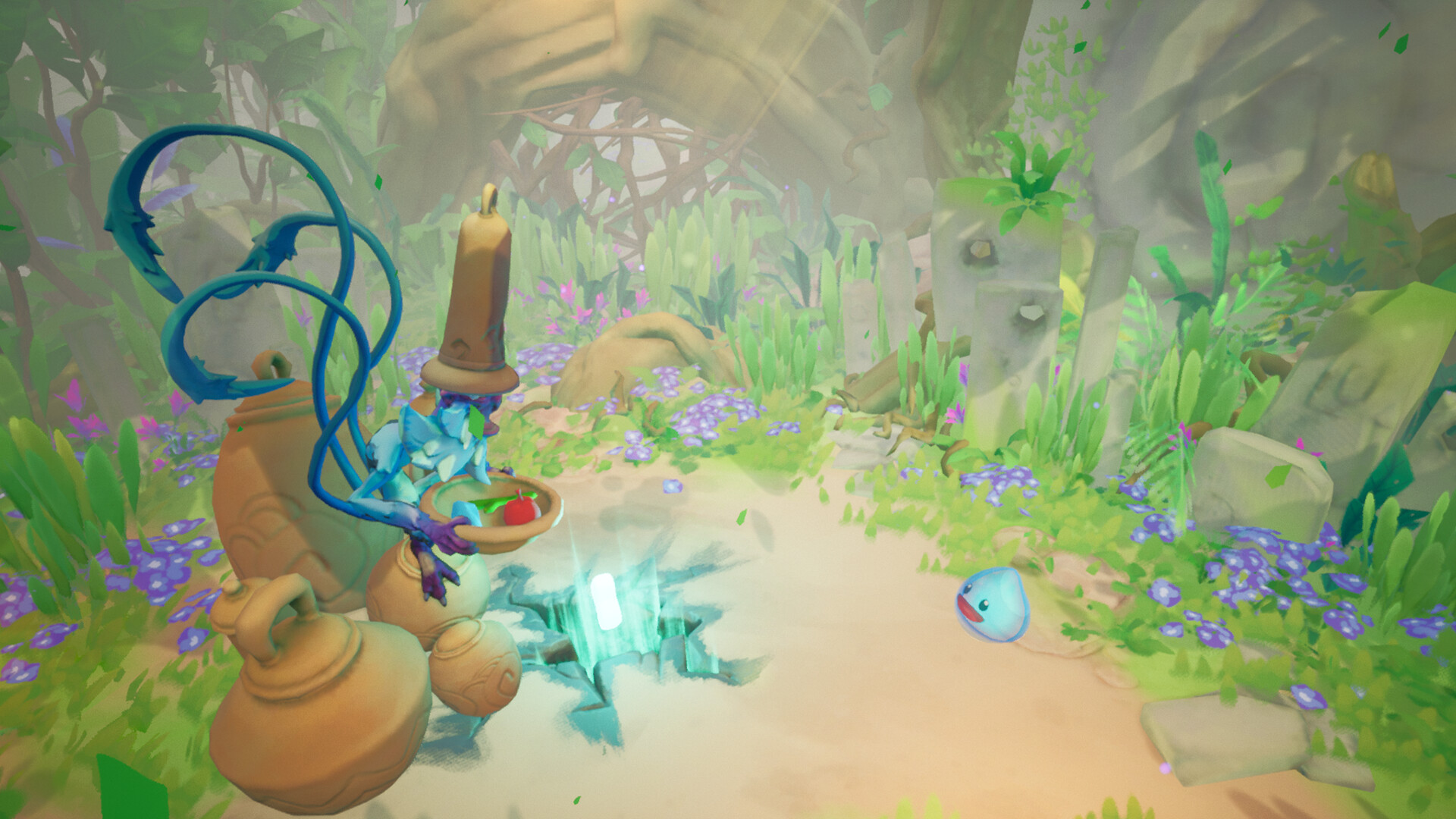 Slime Heroes gameplay screenshot 1