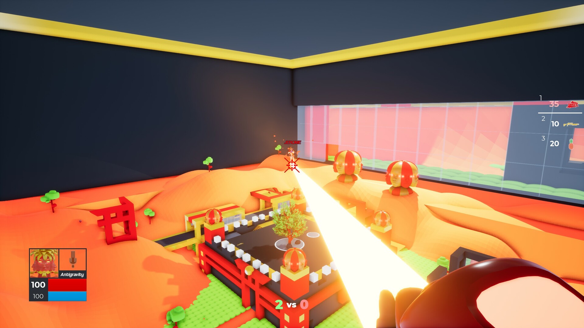 Spaceflux gameplay screenshot 1