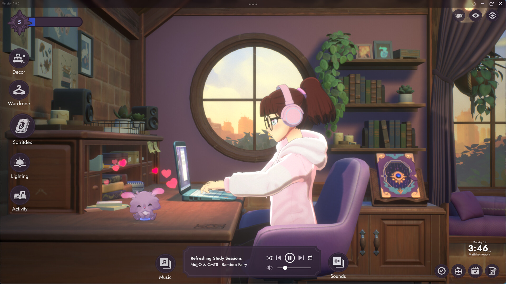 Spirit City: Lofi Sessions gameplay screenshot 2