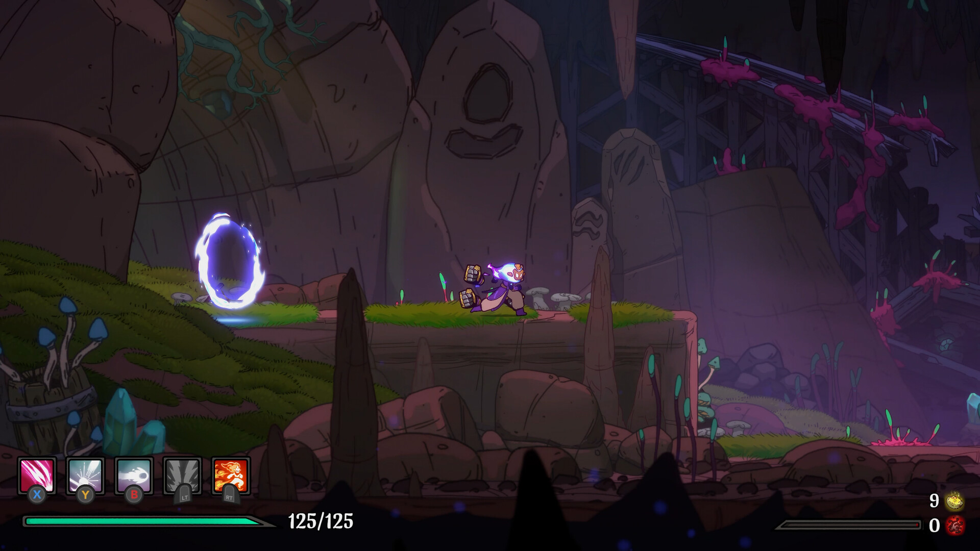 Spiritfall gameplay screenshot 2