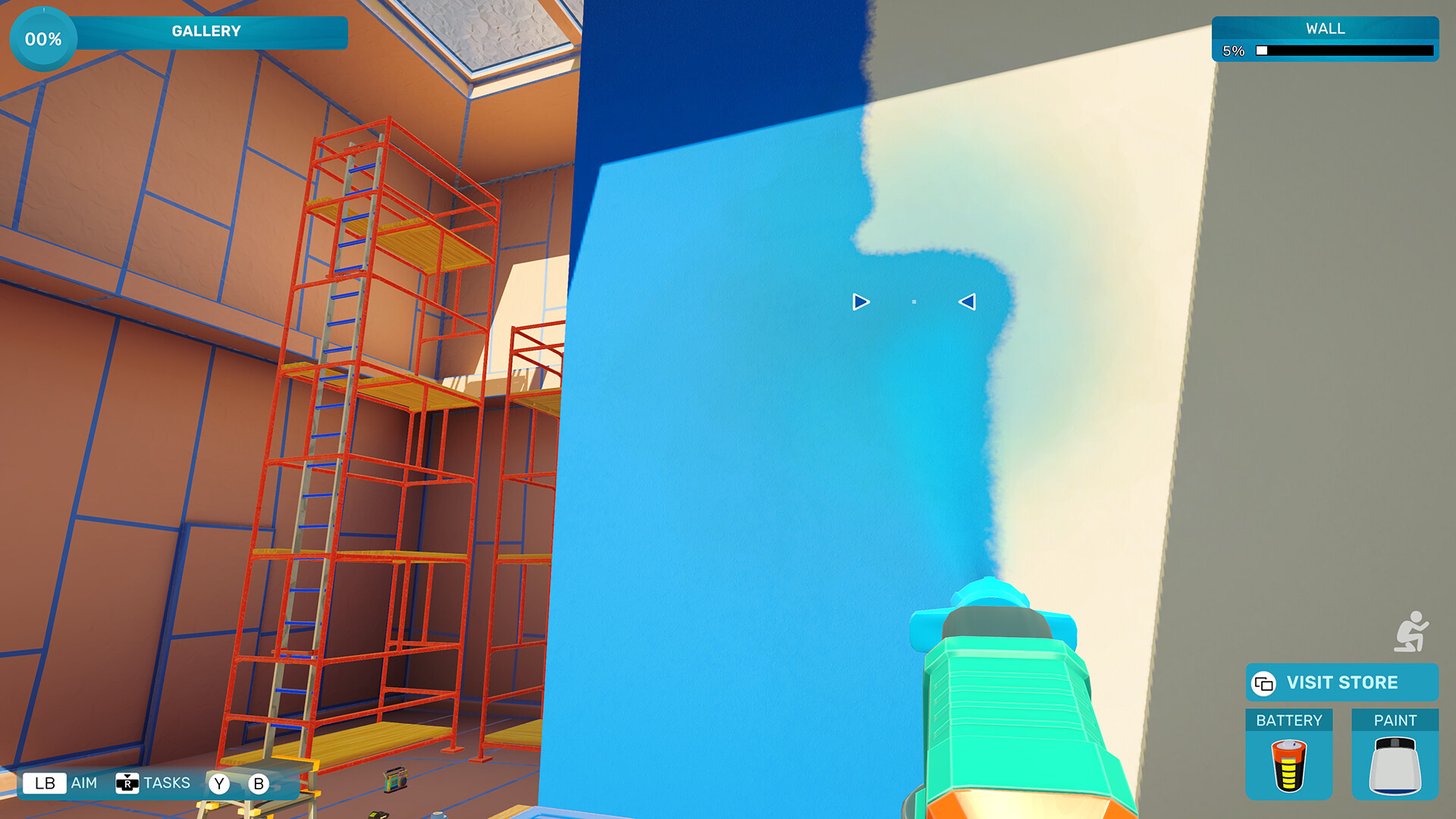 Spray Paint Simulator gameplay screenshot 2