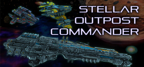 Stellar outpost commander PC Game Cover Art
