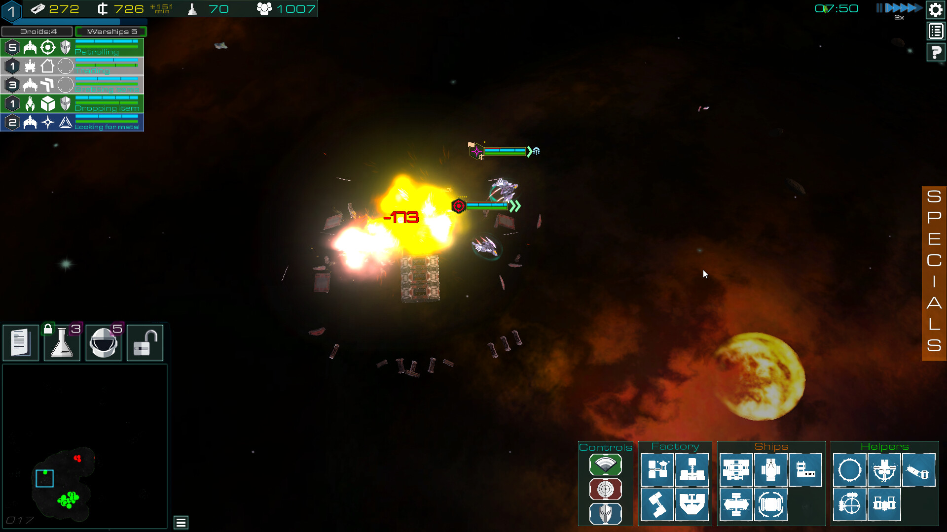 Stellar outpost commander gameplay screenshot 1