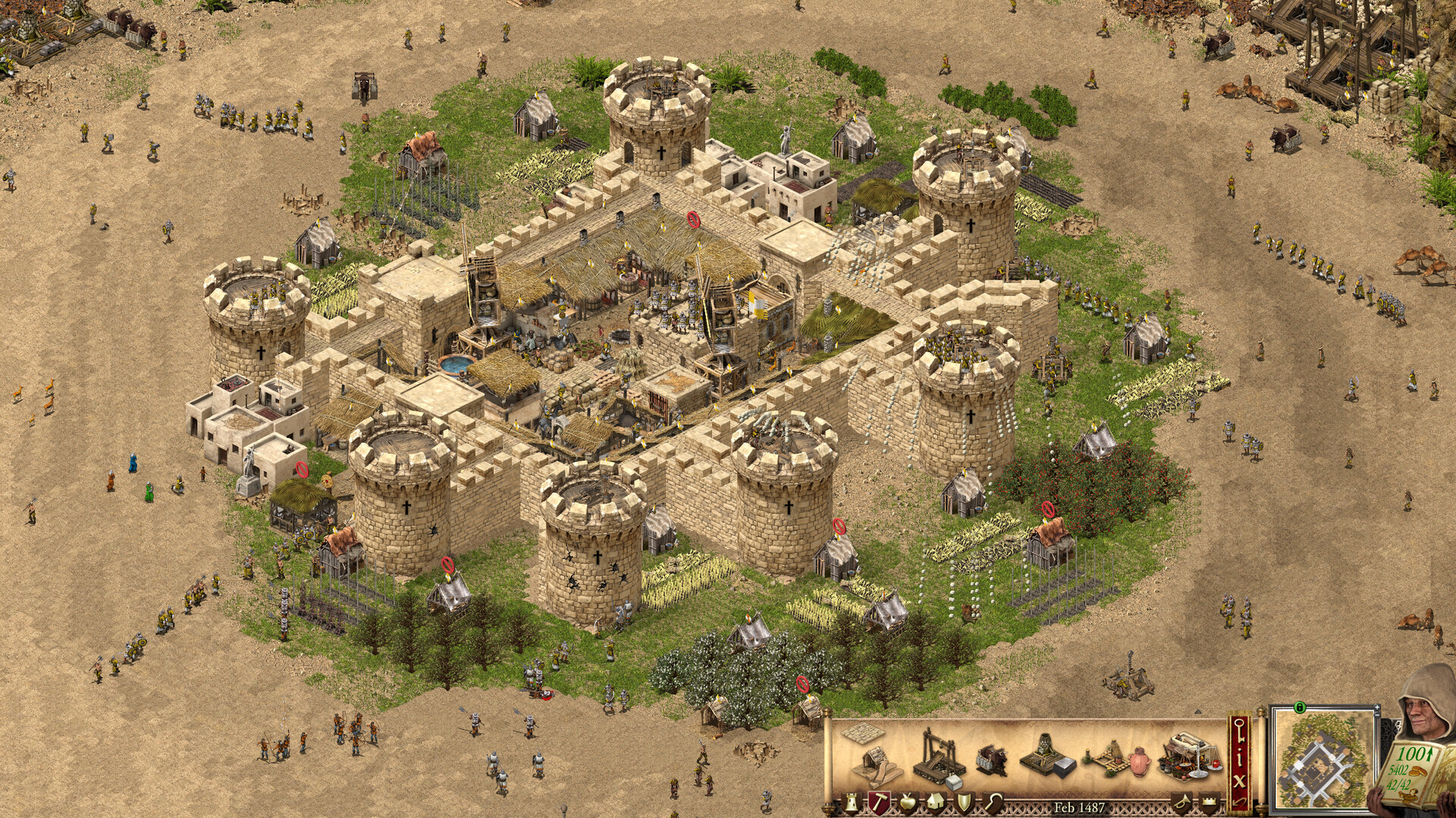 Stronghold Crusader: Definitive Edition gameplay screenshot 1