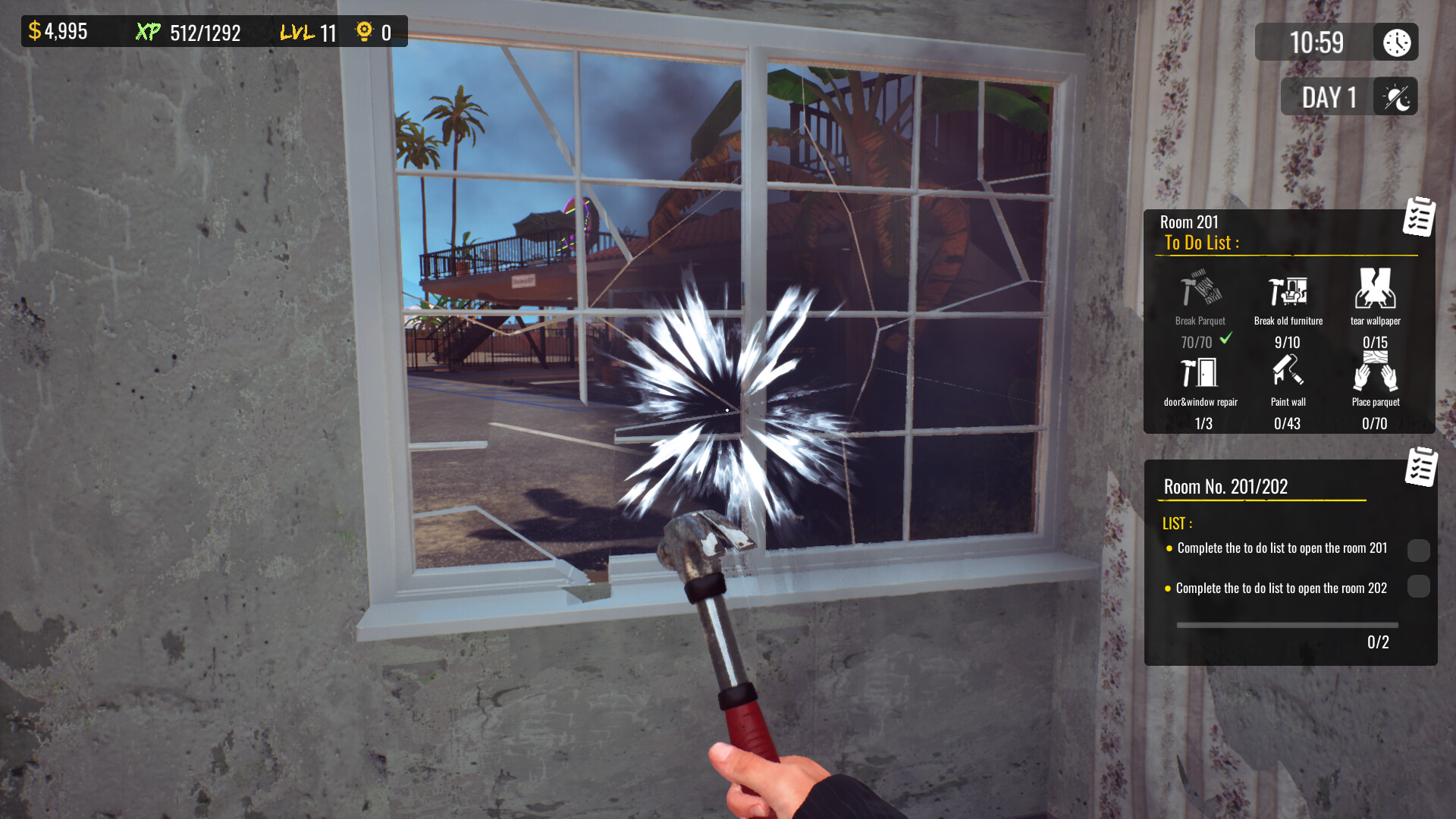 Sunset Motel gameplay screenshot 2