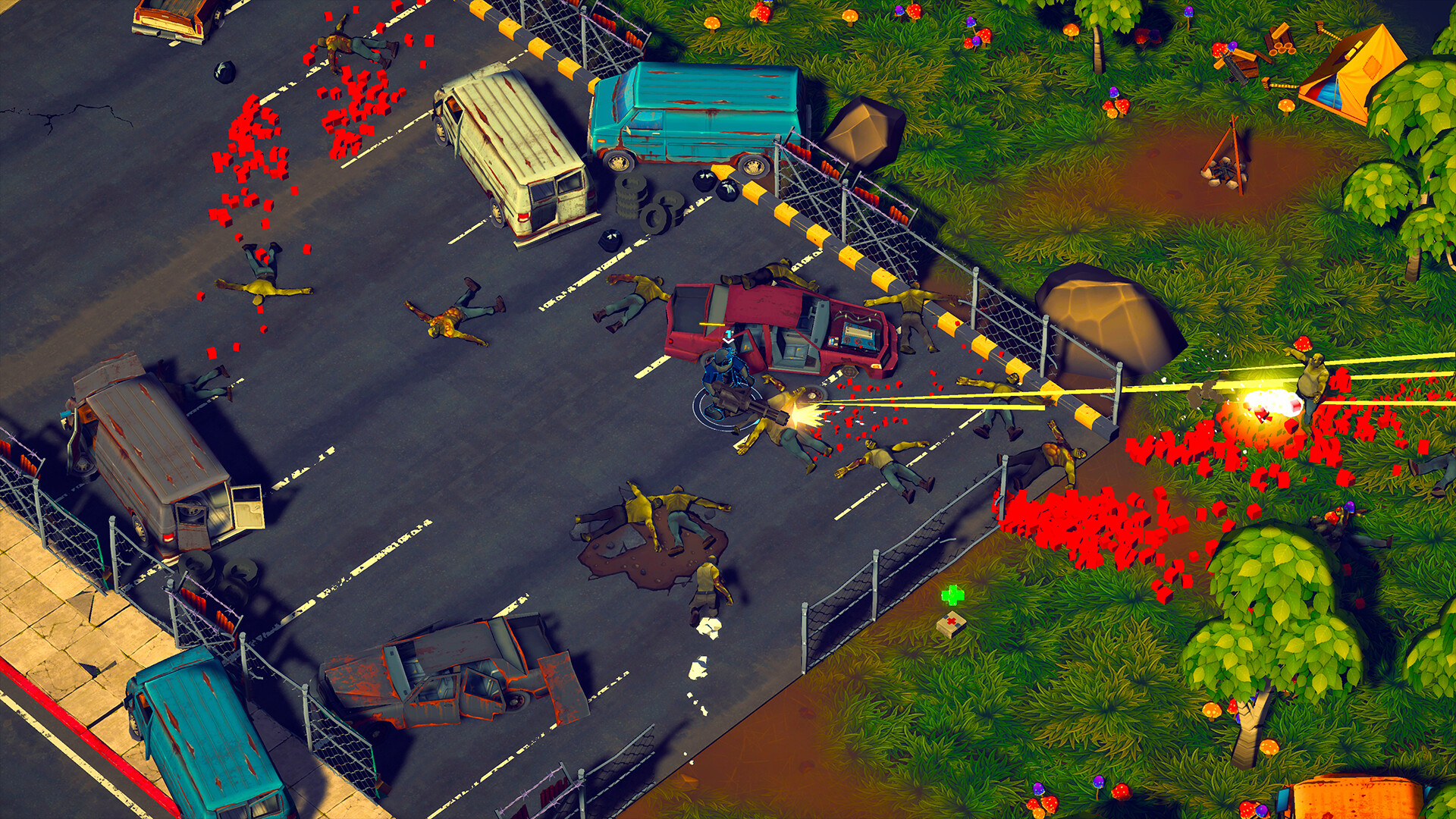 TACTICAL BANDITS gameplay screenshot 2