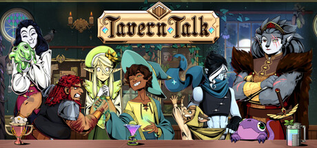 Tavern Talk - A Cozy Visual Novel PC Game Cover Art