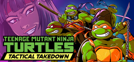 Teenage Mutant Ninja Turtles: Tactical Takedown PC Game Cover Art