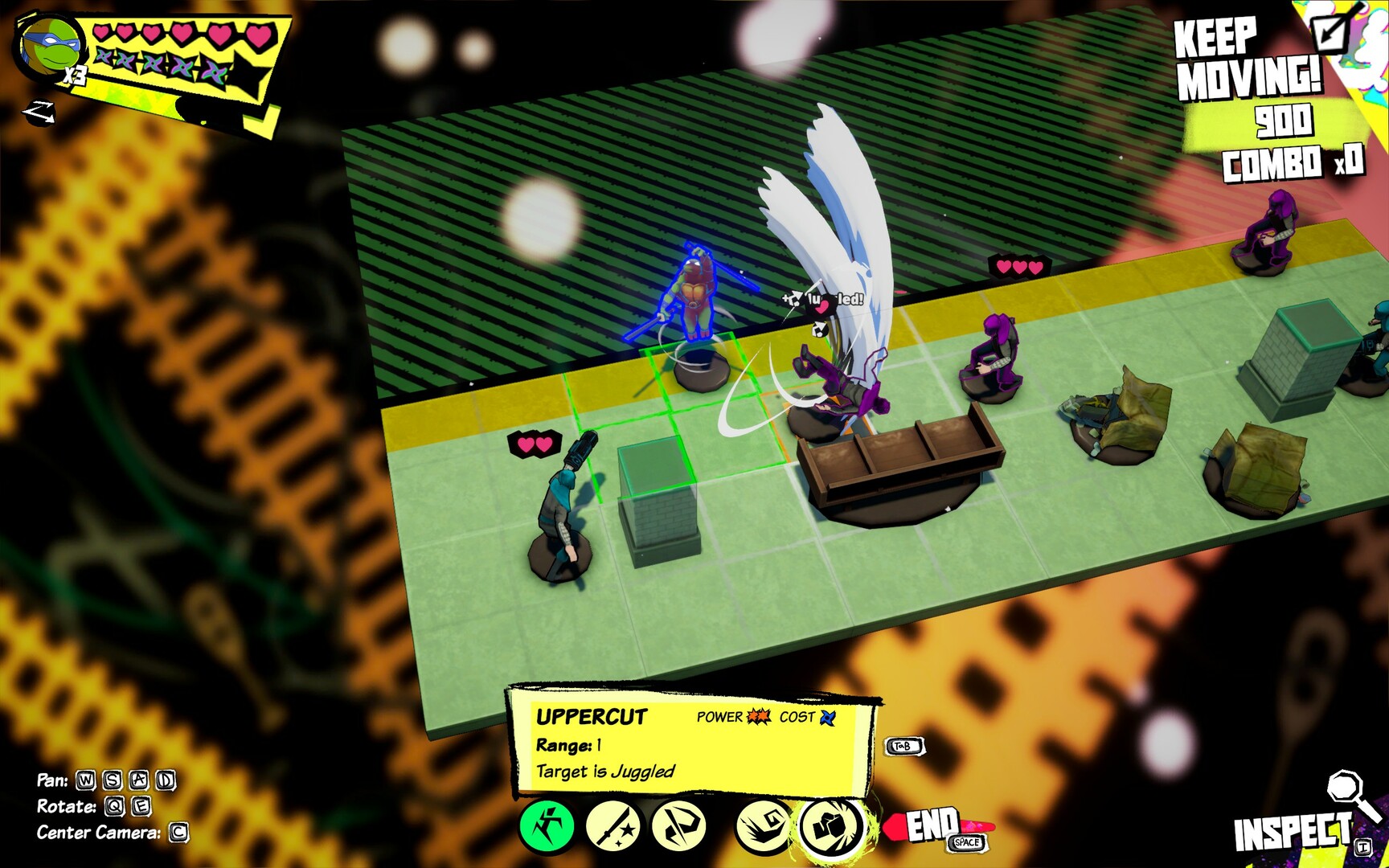 Teenage Mutant Ninja Turtles: Tactical Takedown gameplay screenshot 2