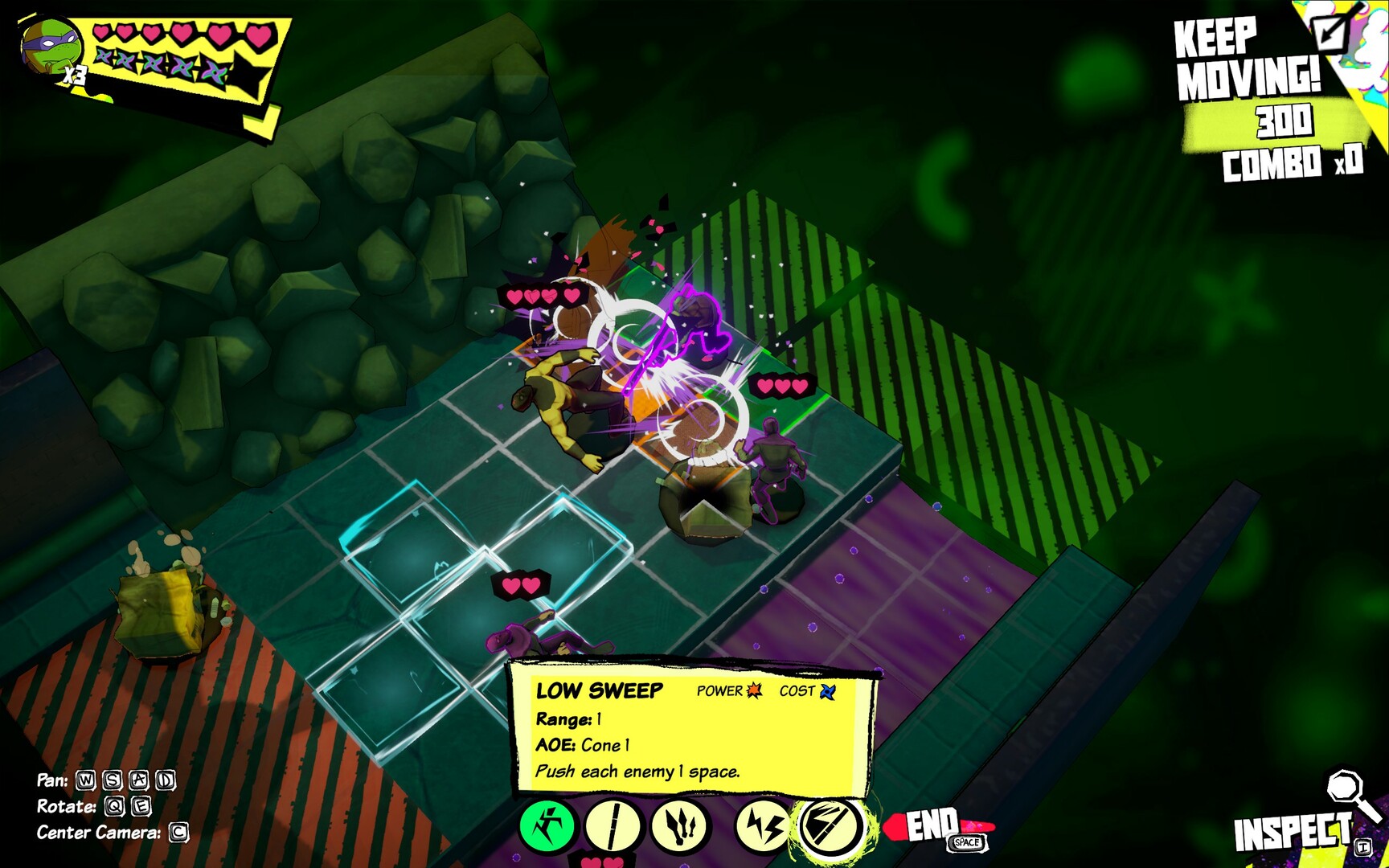 Teenage Mutant Ninja Turtles: Tactical Takedown gameplay screenshot 1