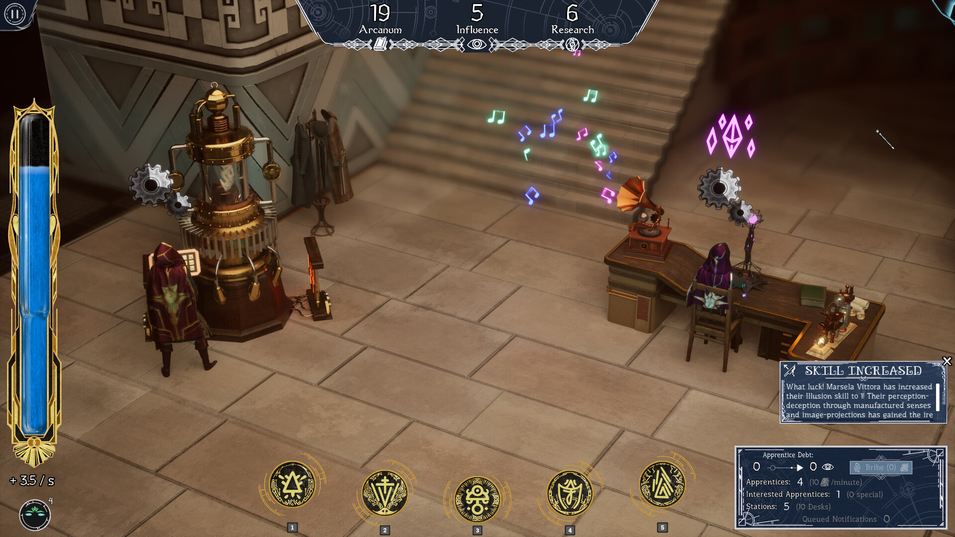 The Fool's Apprentice gameplay screenshot 2