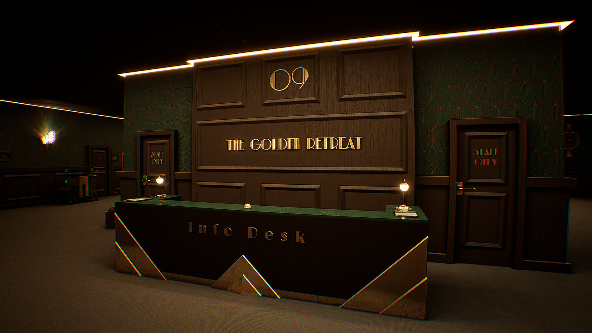 The Golden Retreat gameplay screenshot 2