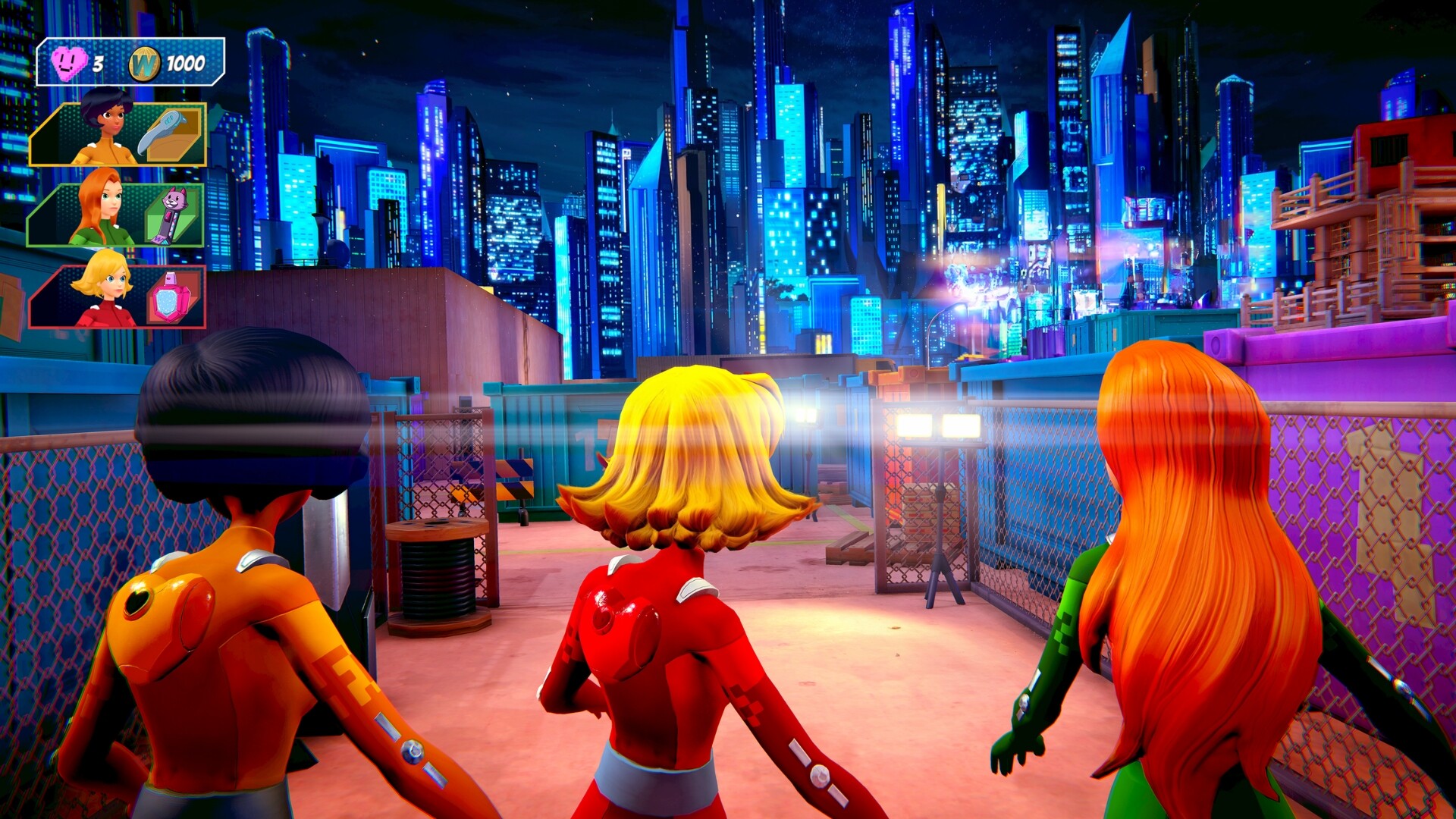 Totally Spies! - Cyber Mission gameplay screenshot 2
