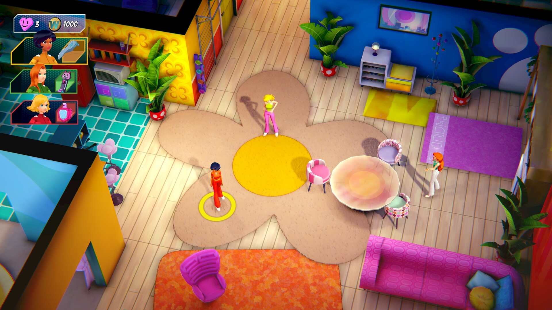 Totally Spies! - Cyber Mission gameplay screenshot 1