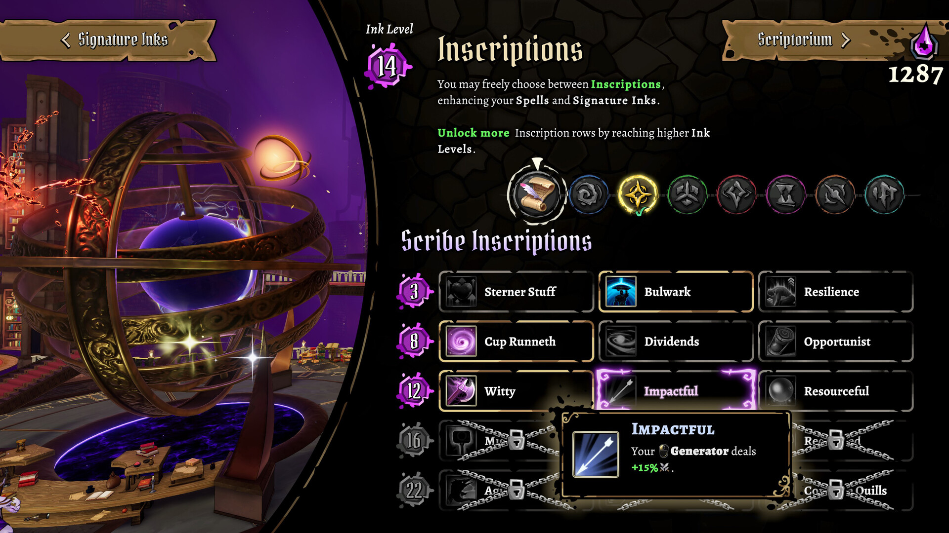 Vellum gameplay screenshot 2