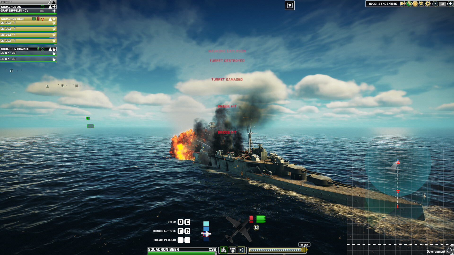 Victory at Sea Atlantic - World War II Naval Warfare gameplay screenshot 2
