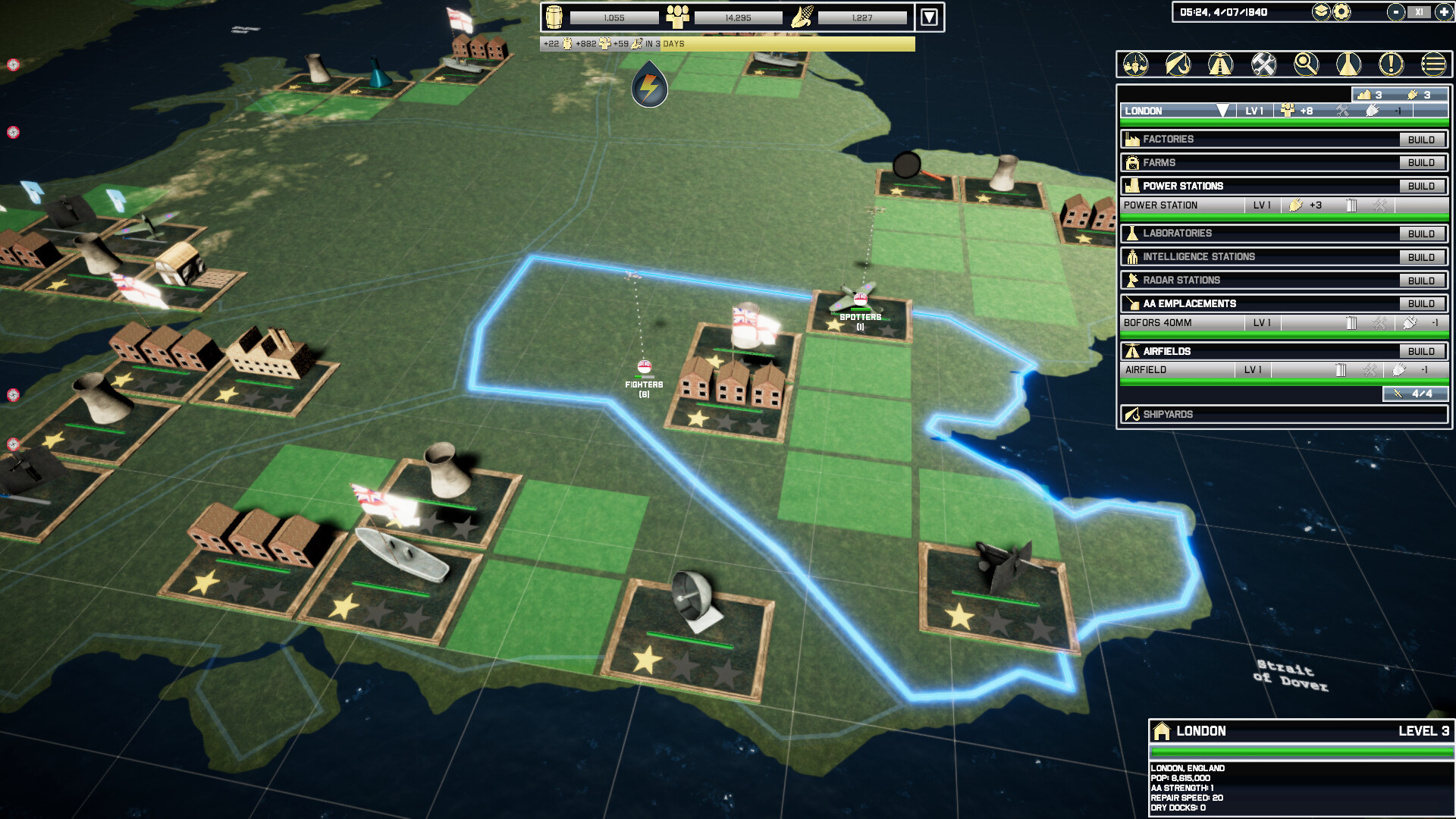 Victory at Sea Atlantic - World War II Naval Warfare gameplay screenshot 1