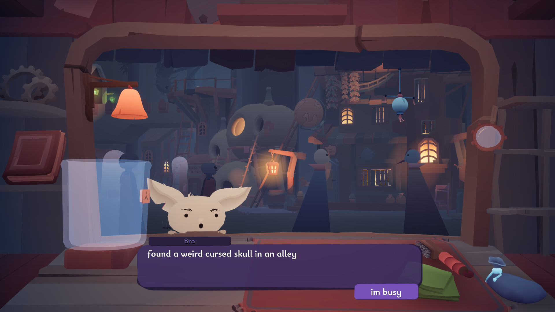 WYRMHALL: Brush and Banter gameplay screenshot 1