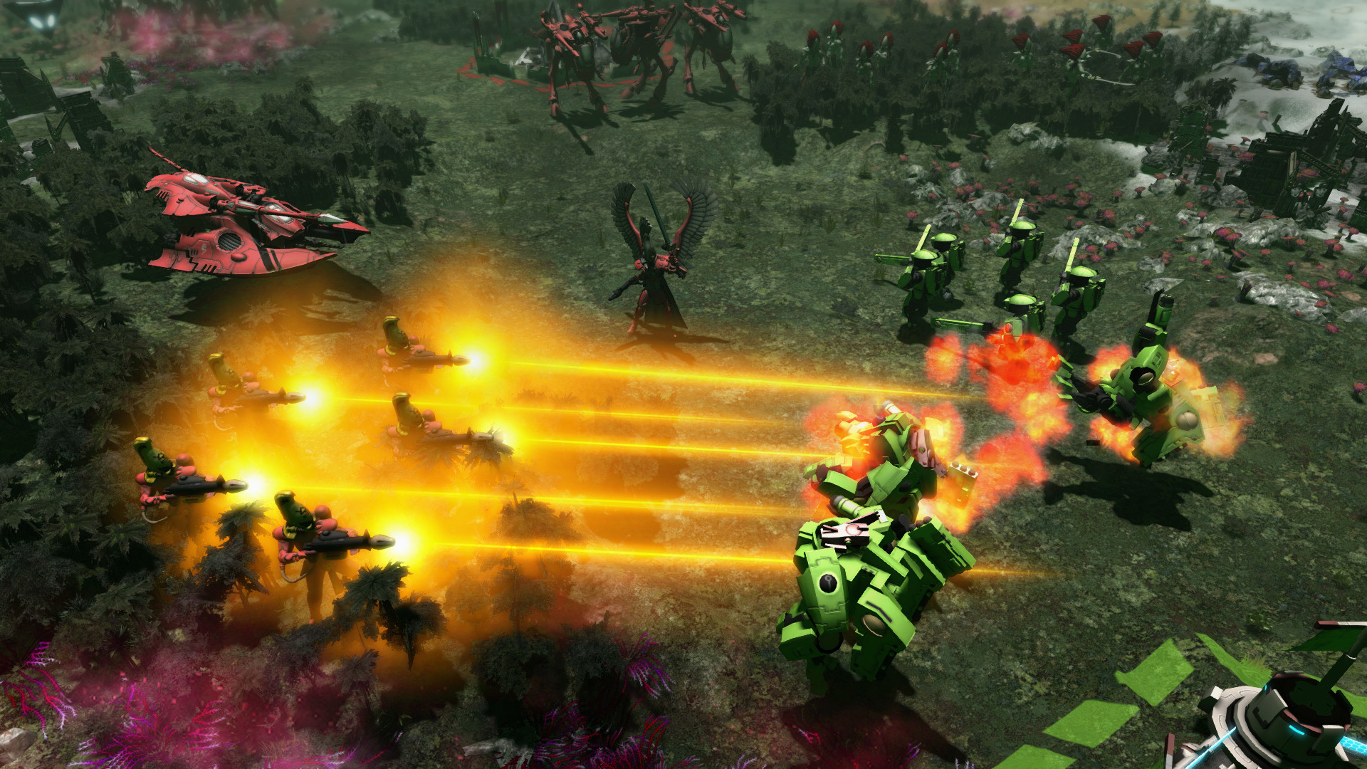 Warhammer 40,000: Gladius - Craftworld Aeldari gameplay screenshot 2