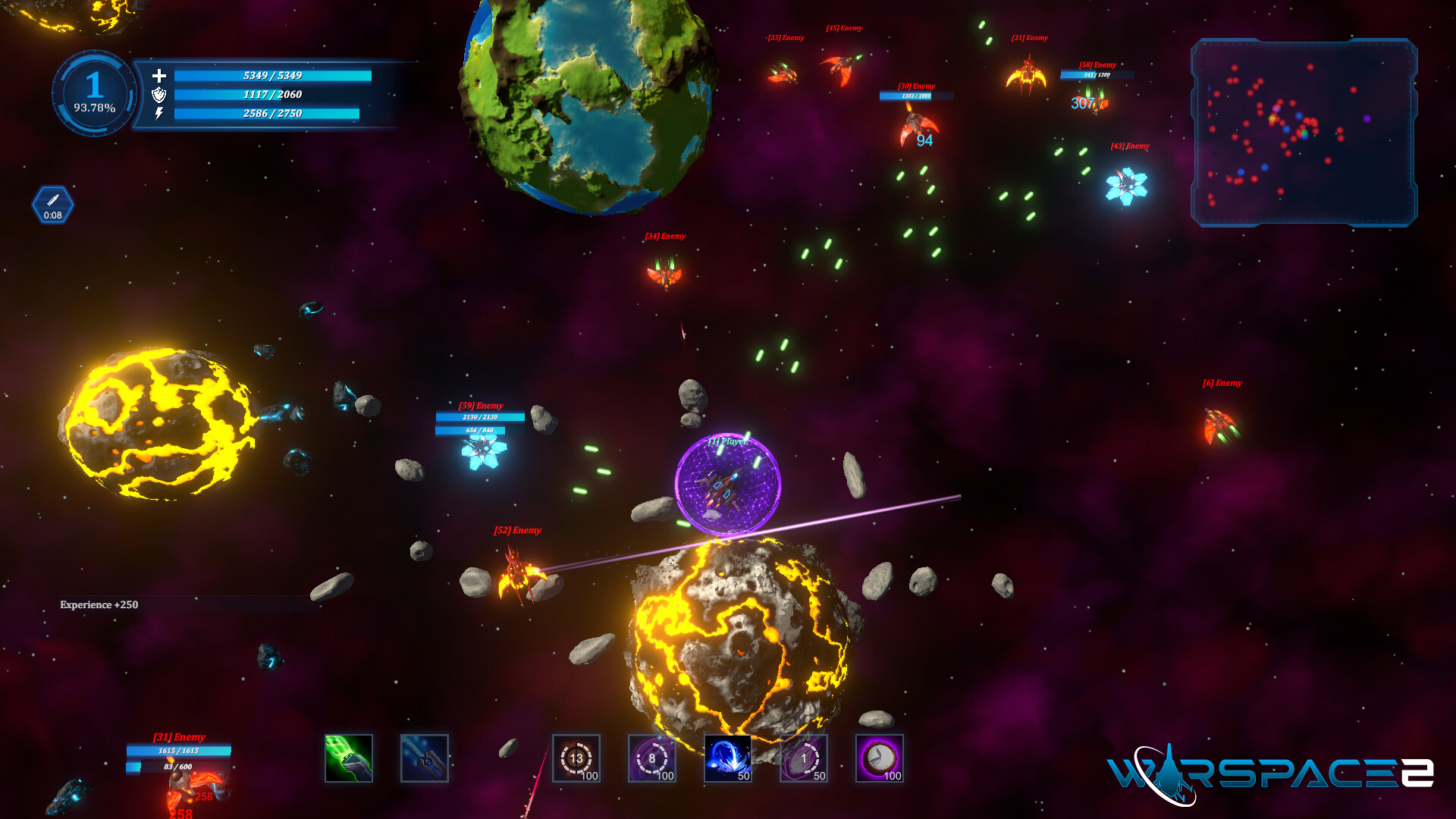 Warspace 2 gameplay screenshot 1
