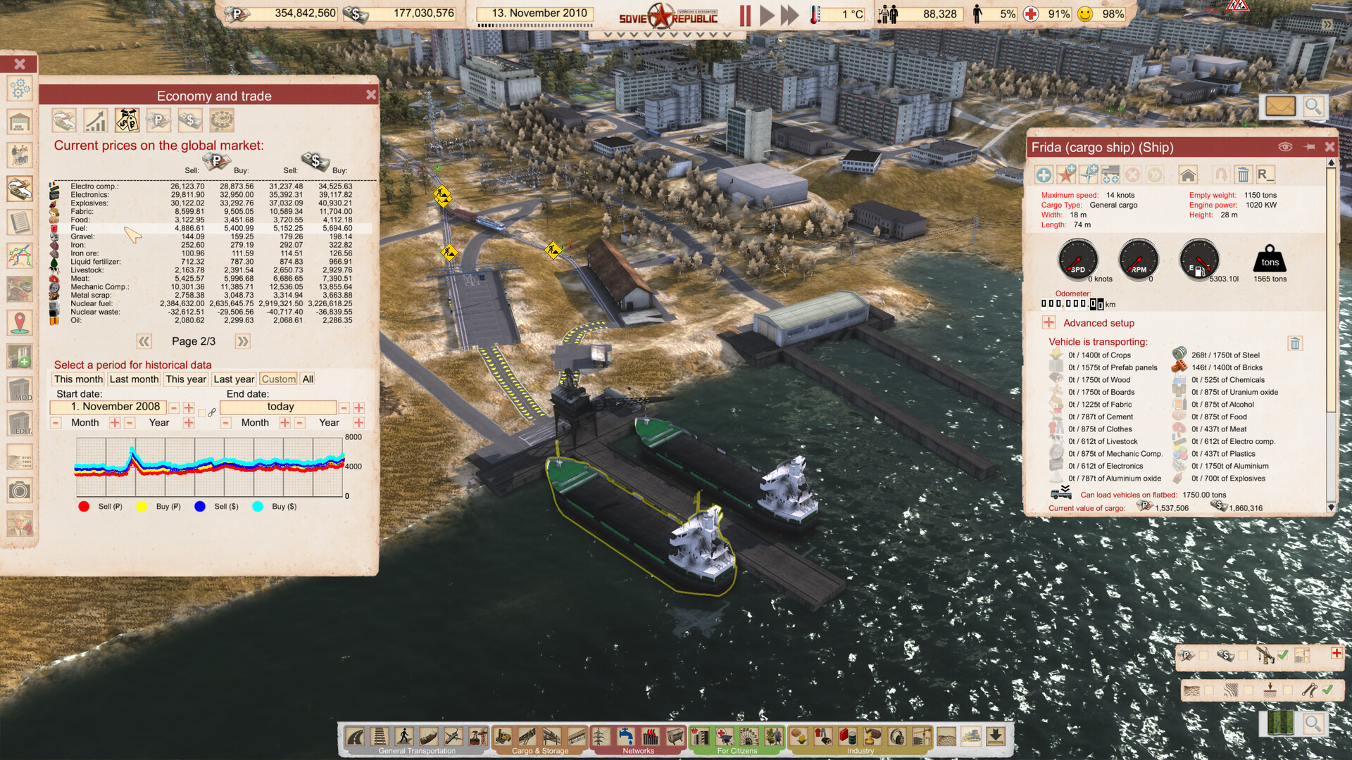 Workers & Resources: Soviet Republic gameplay screenshot 1