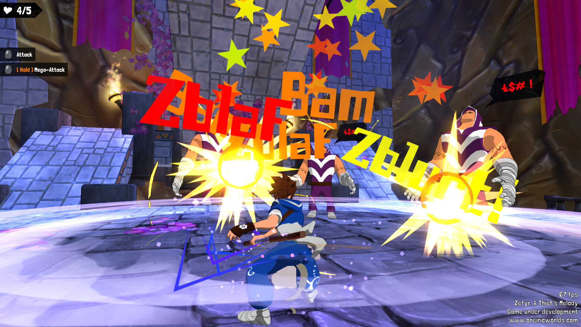 Zefyr: A Thief's Melody gameplay screenshot 2