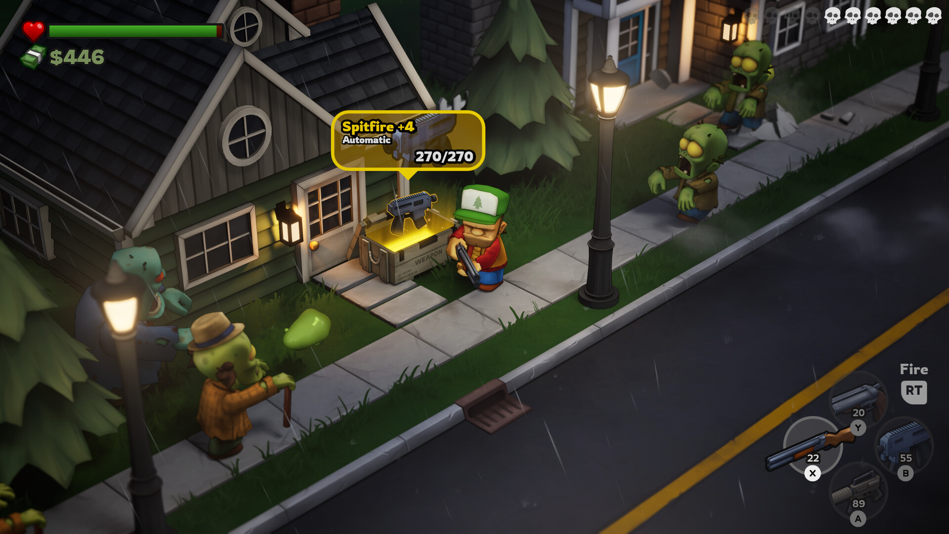 Zombieville USA 3D gameplay screenshot 2