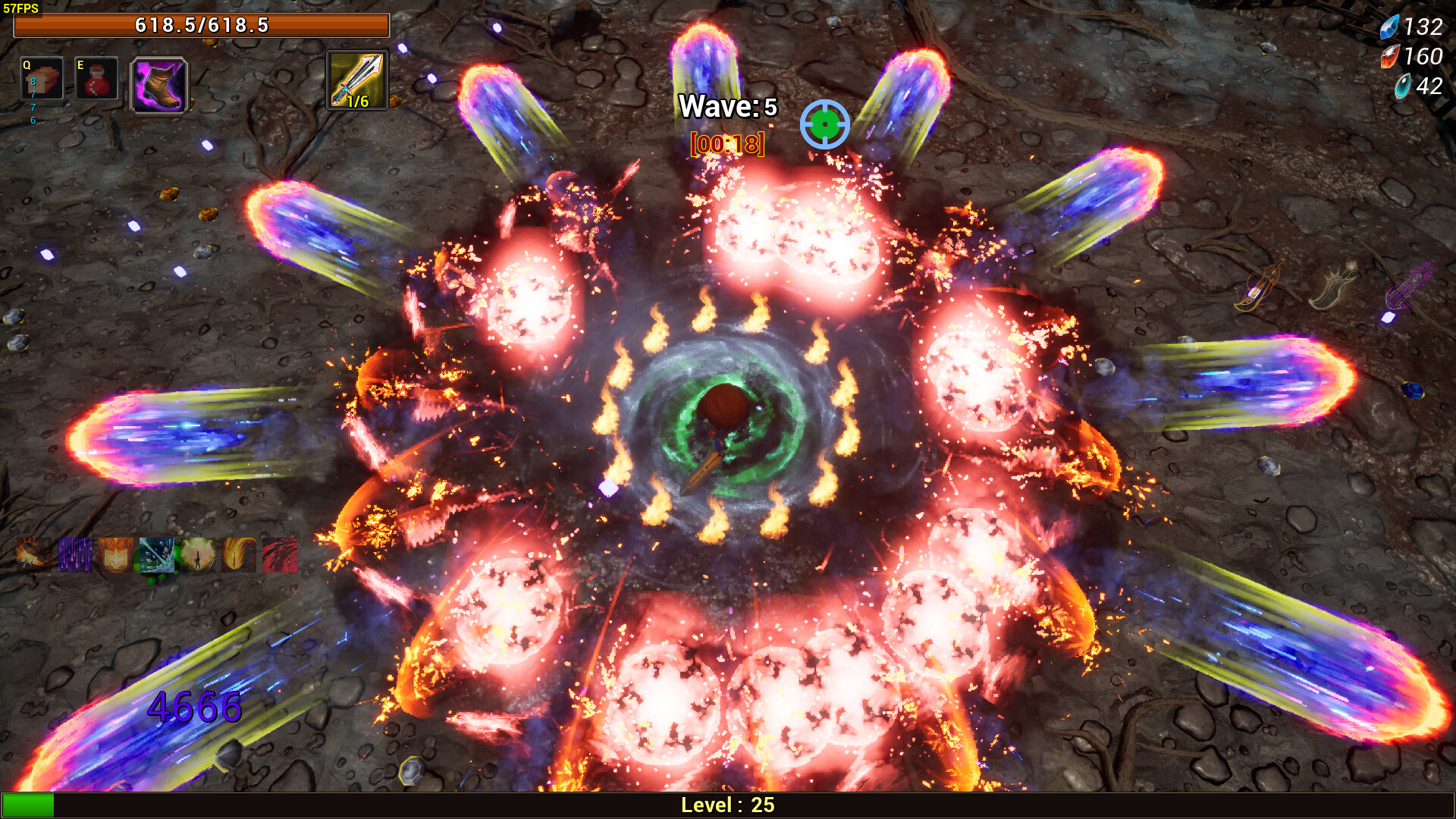 Abyss Eschaton Survivors gameplay screenshot 2