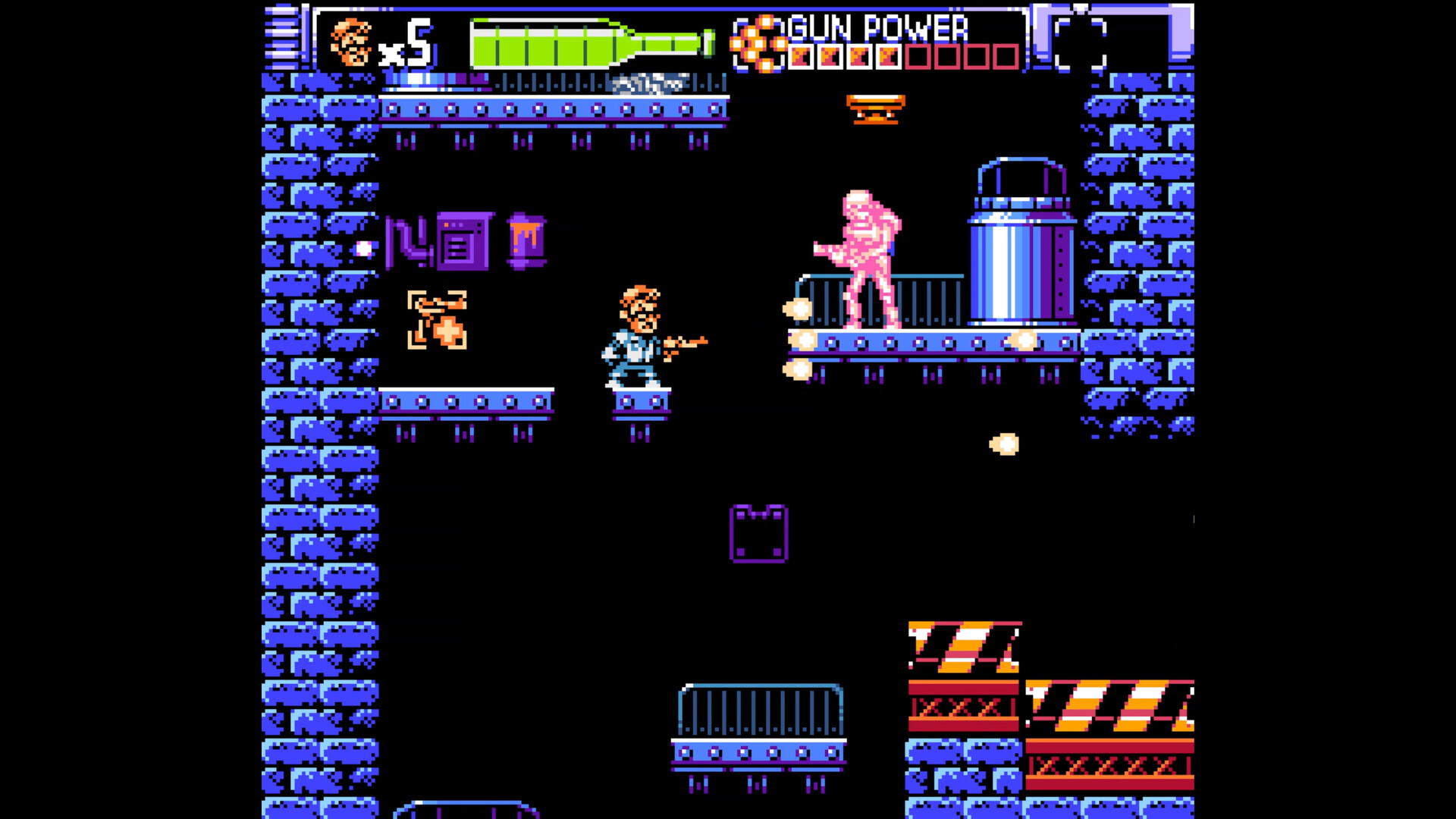 Angry Video Game Nerd 8-bit gameplay screenshot 1