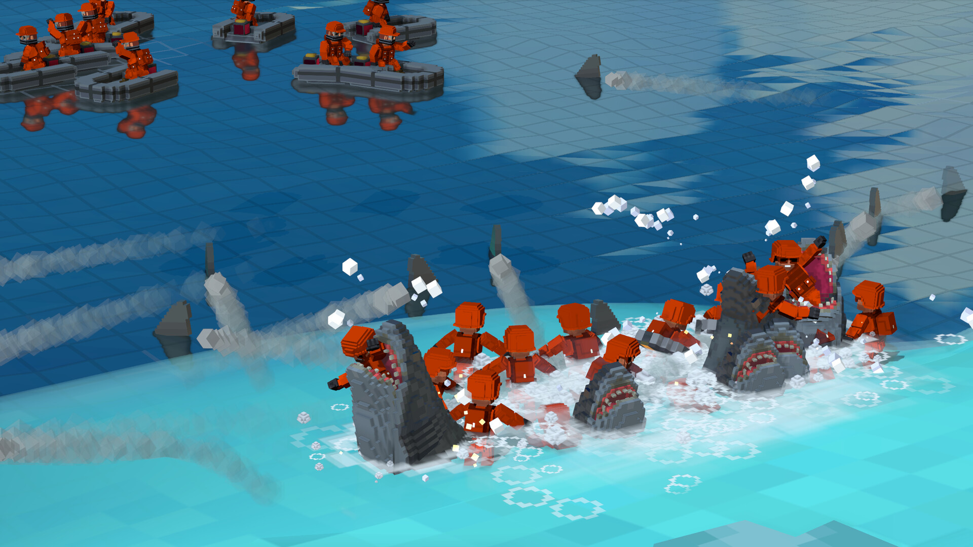 9-Bit Armies: A Bit Too Far gameplay screenshot 1