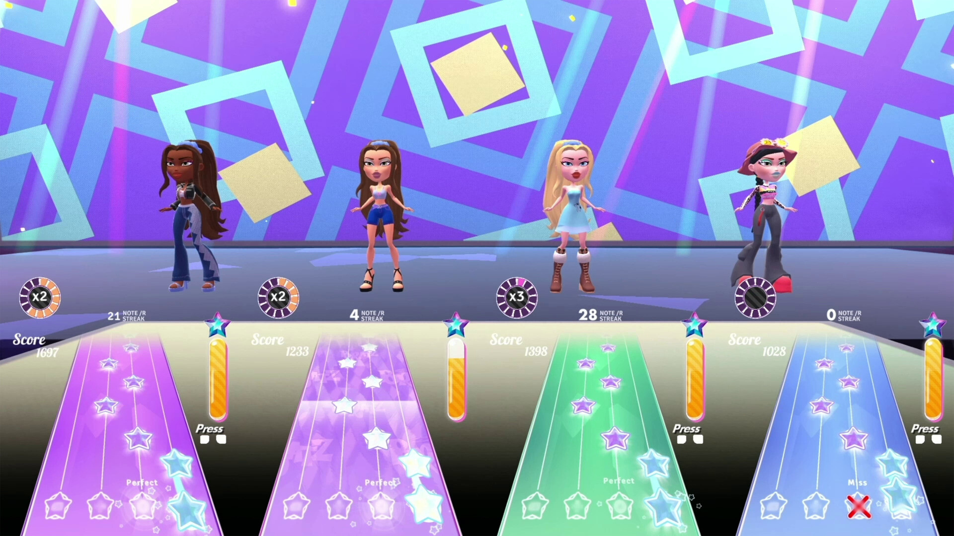 Bratz® Rhythm & Style gameplay screenshot 2