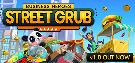 Business Heroes: Street Grub PC Game Cover Art