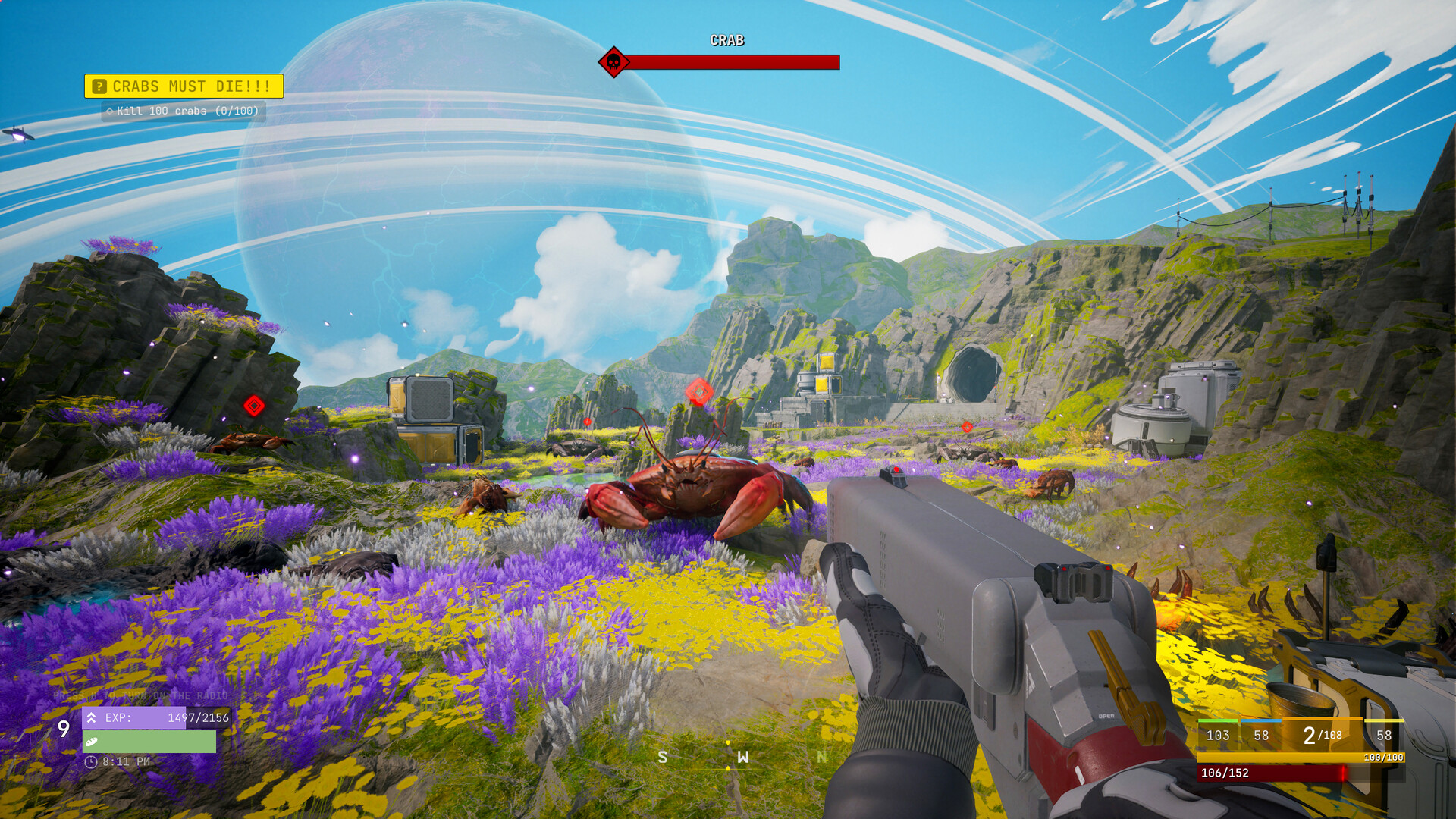 CRABS MUST DIE! gameplay screenshot 1