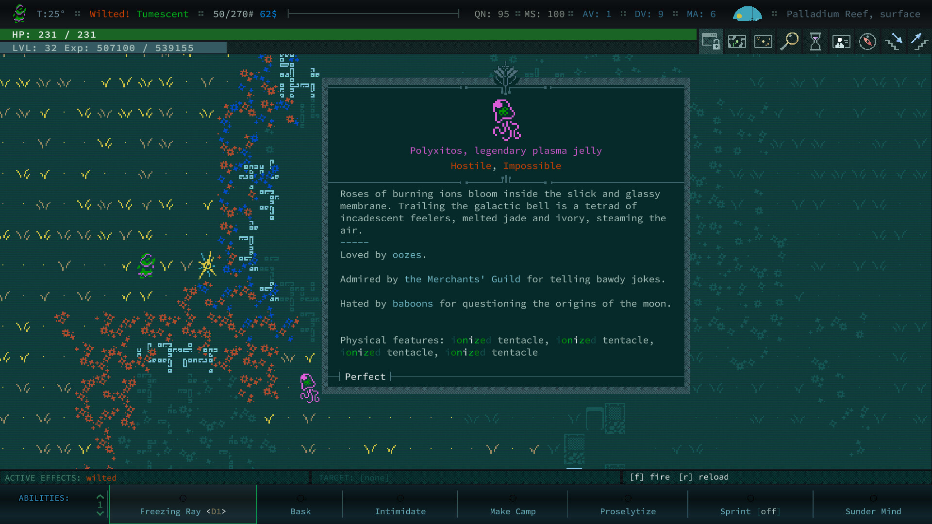 Caves of Qud gameplay screenshot 2