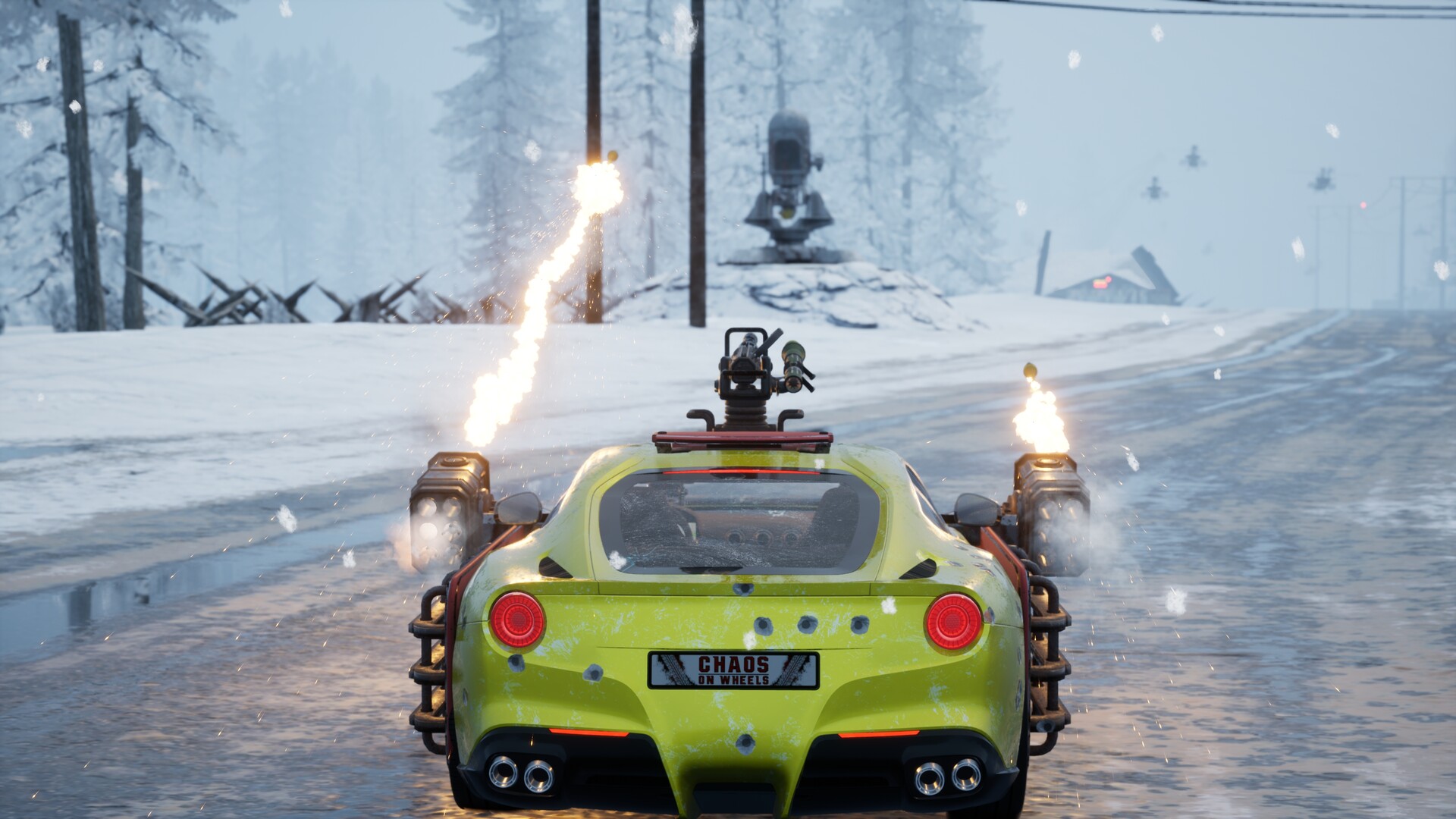 Chaos on Wheels gameplay screenshot 1