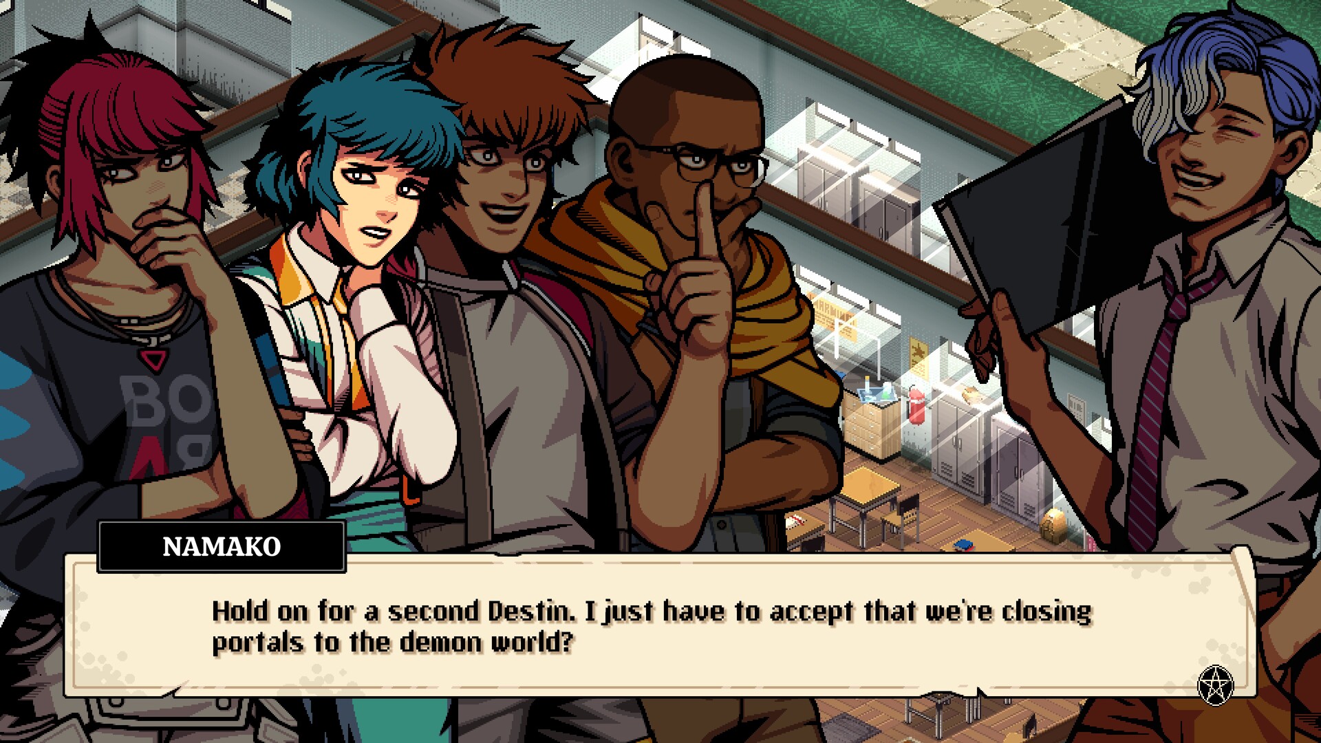 Demonschool gameplay screenshot 1