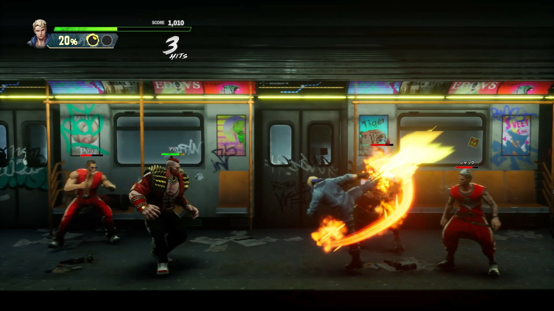 Double Dragon Revive gameplay screenshot 1