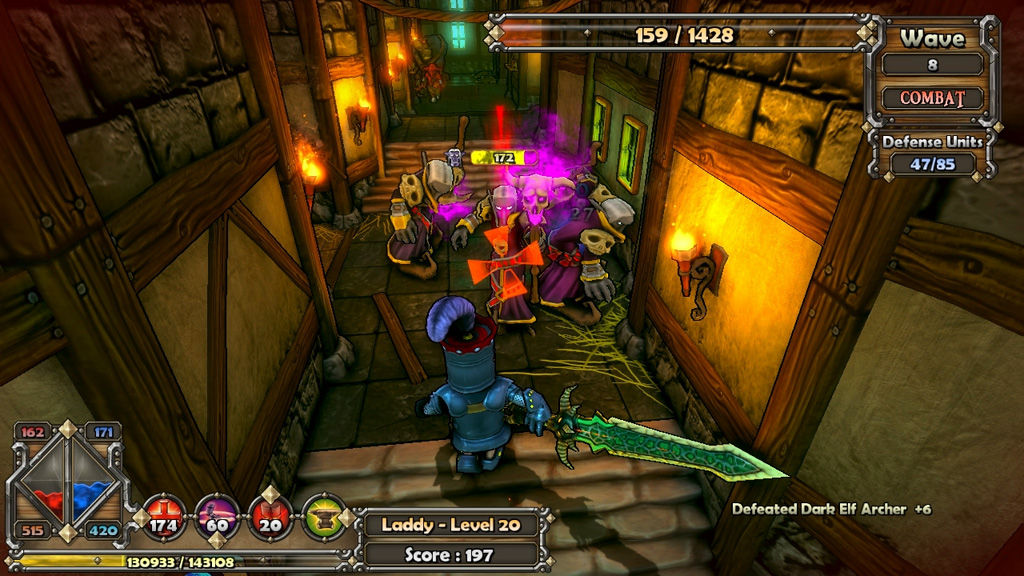 Dungeon Defenders gameplay screenshot 2