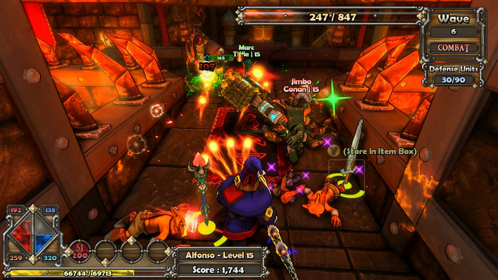 Dungeon Defenders gameplay screenshot 1