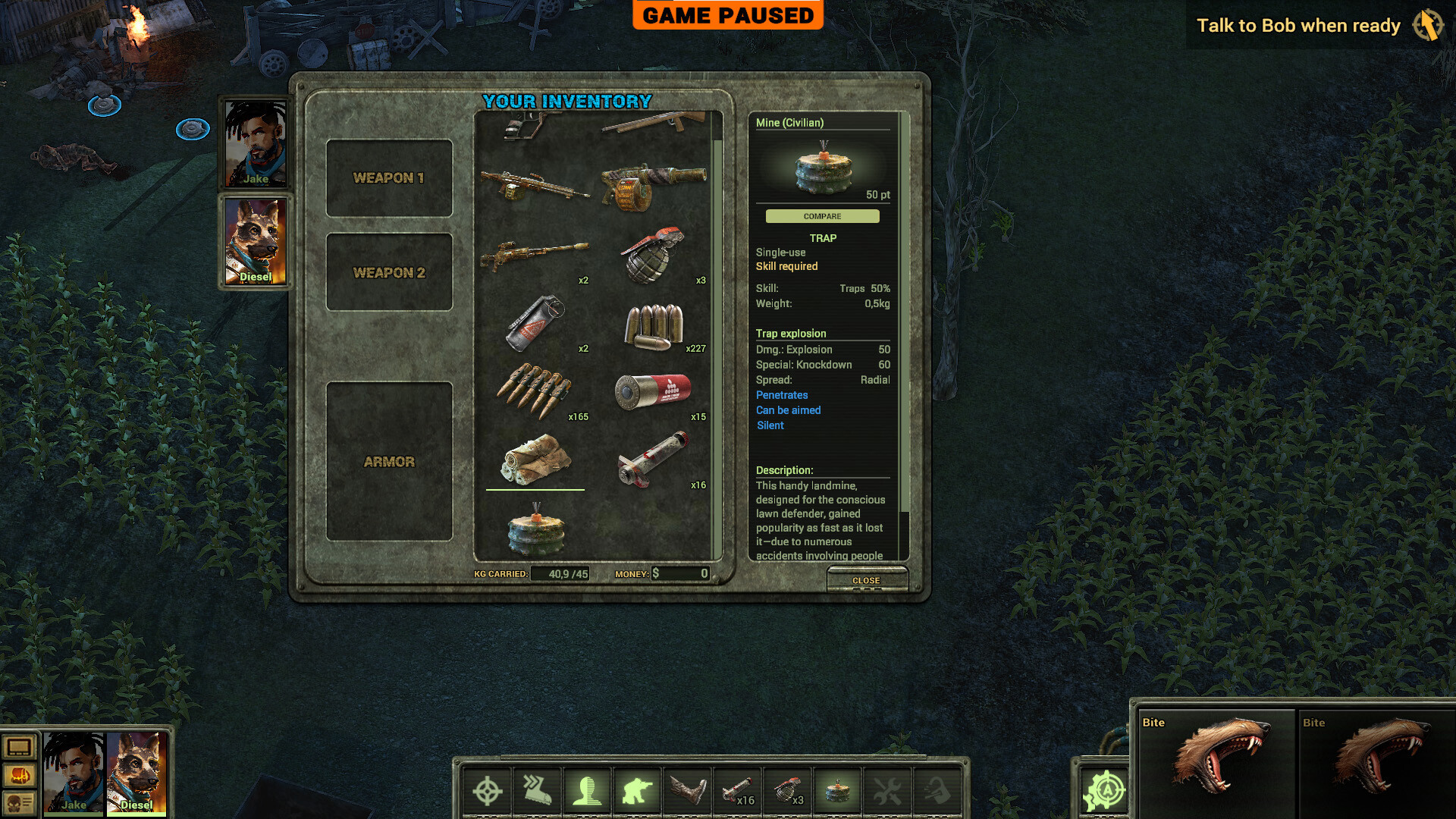 Dustwind: Resistance gameplay screenshot 2