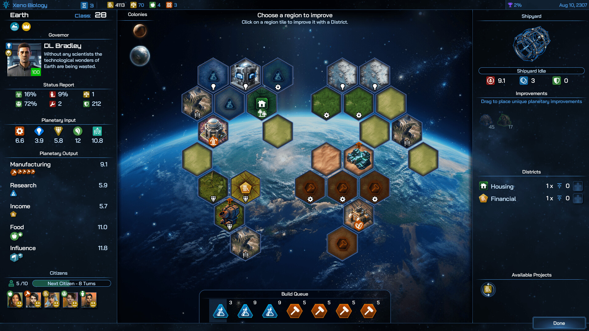 Galactic Civilizations IV gameplay screenshot 1
