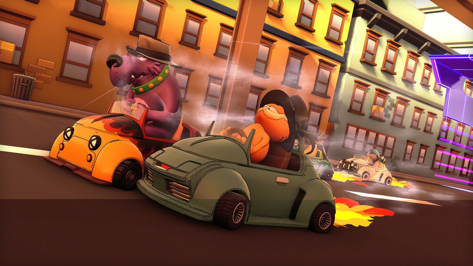Garfield Kart 2 - All You Can Drift gameplay screenshot 2