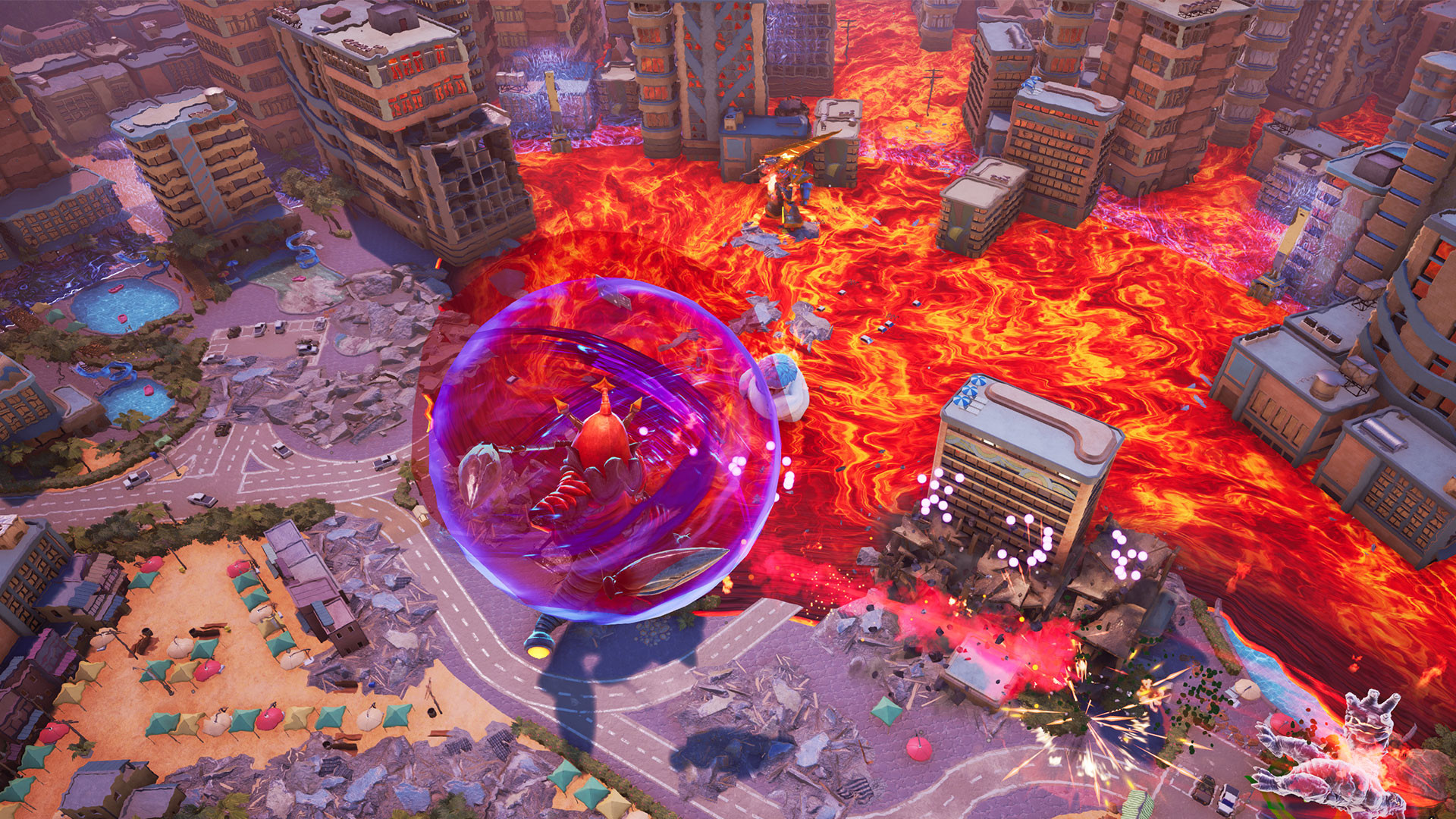 GigaBash gameplay screenshot 2