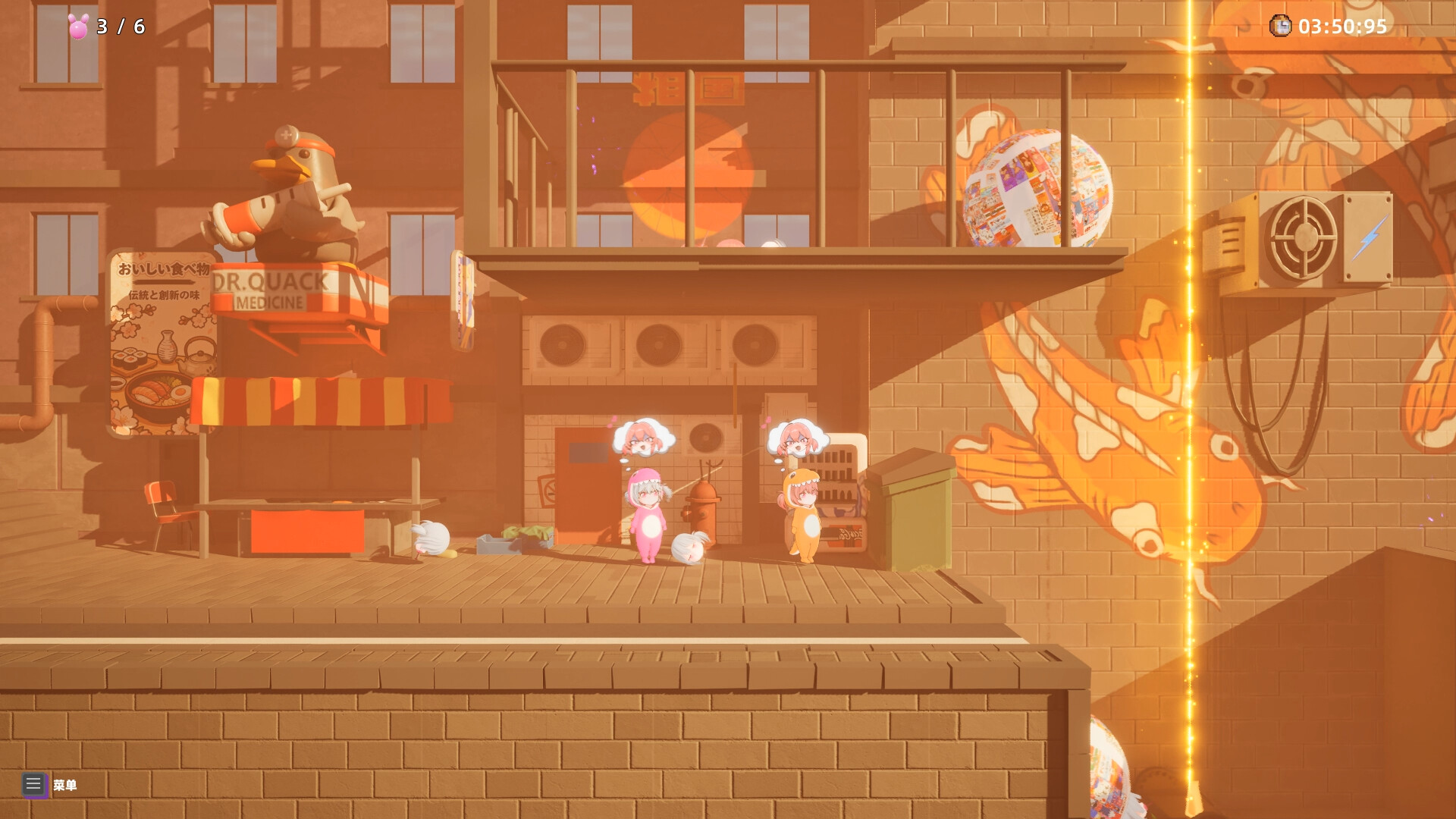 Head's Adventures:chibichibi gameplay screenshot 2