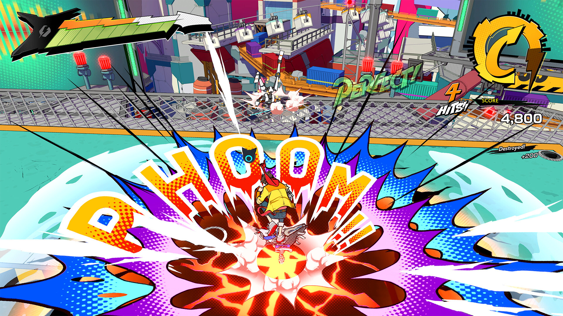 Hi-Fi RUSH gameplay screenshot 1