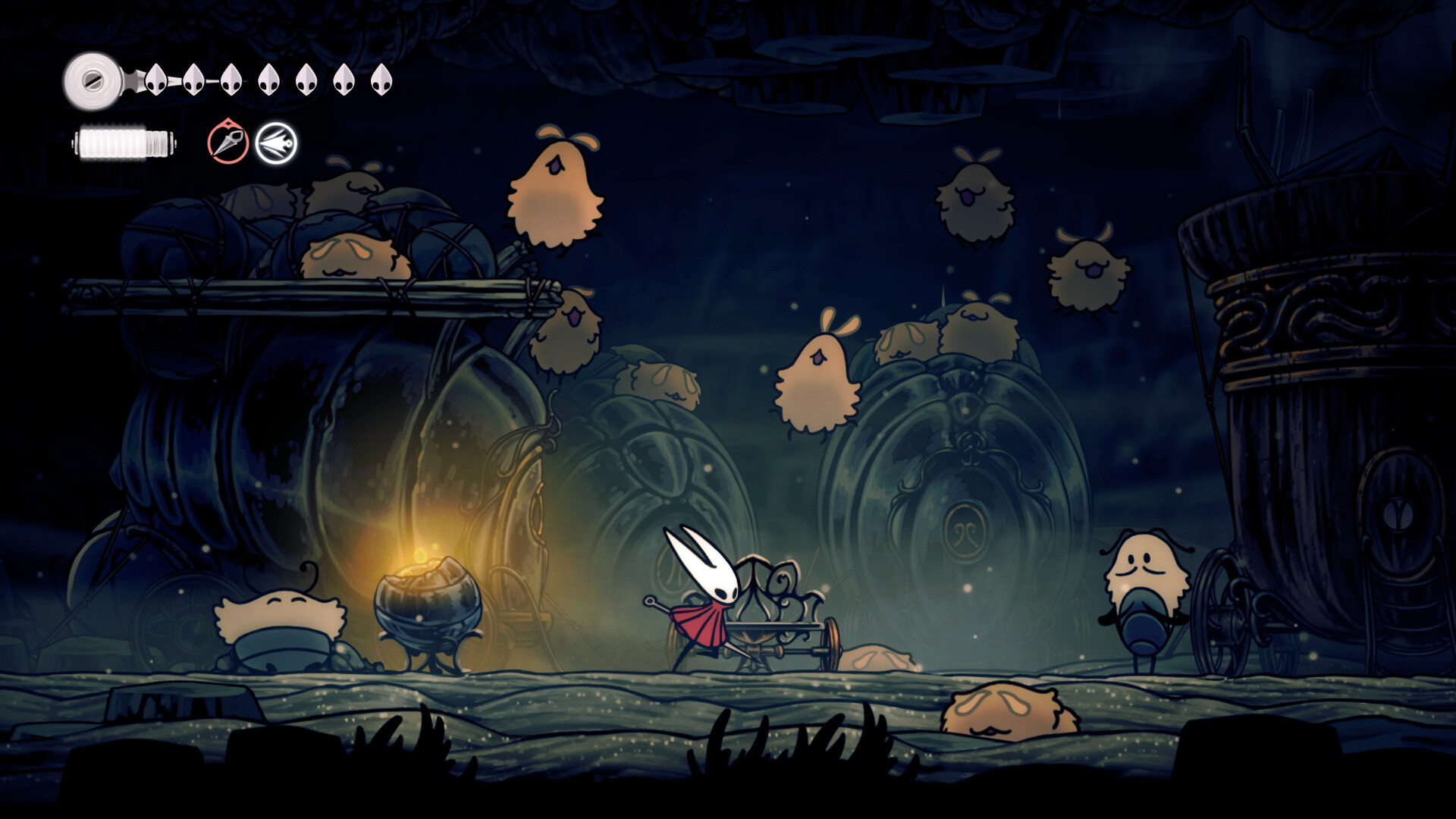 Hollow Knight: Silksong gameplay screenshot 1