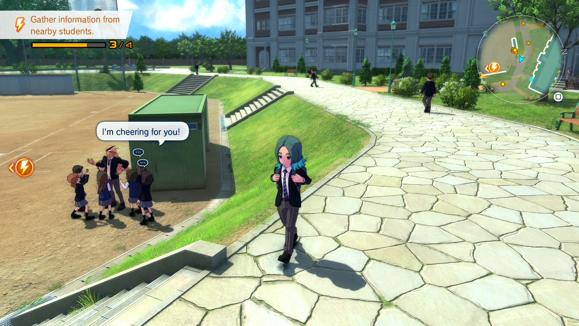 INAZUMA ELEVEN: Victory Road gameplay screenshot 1