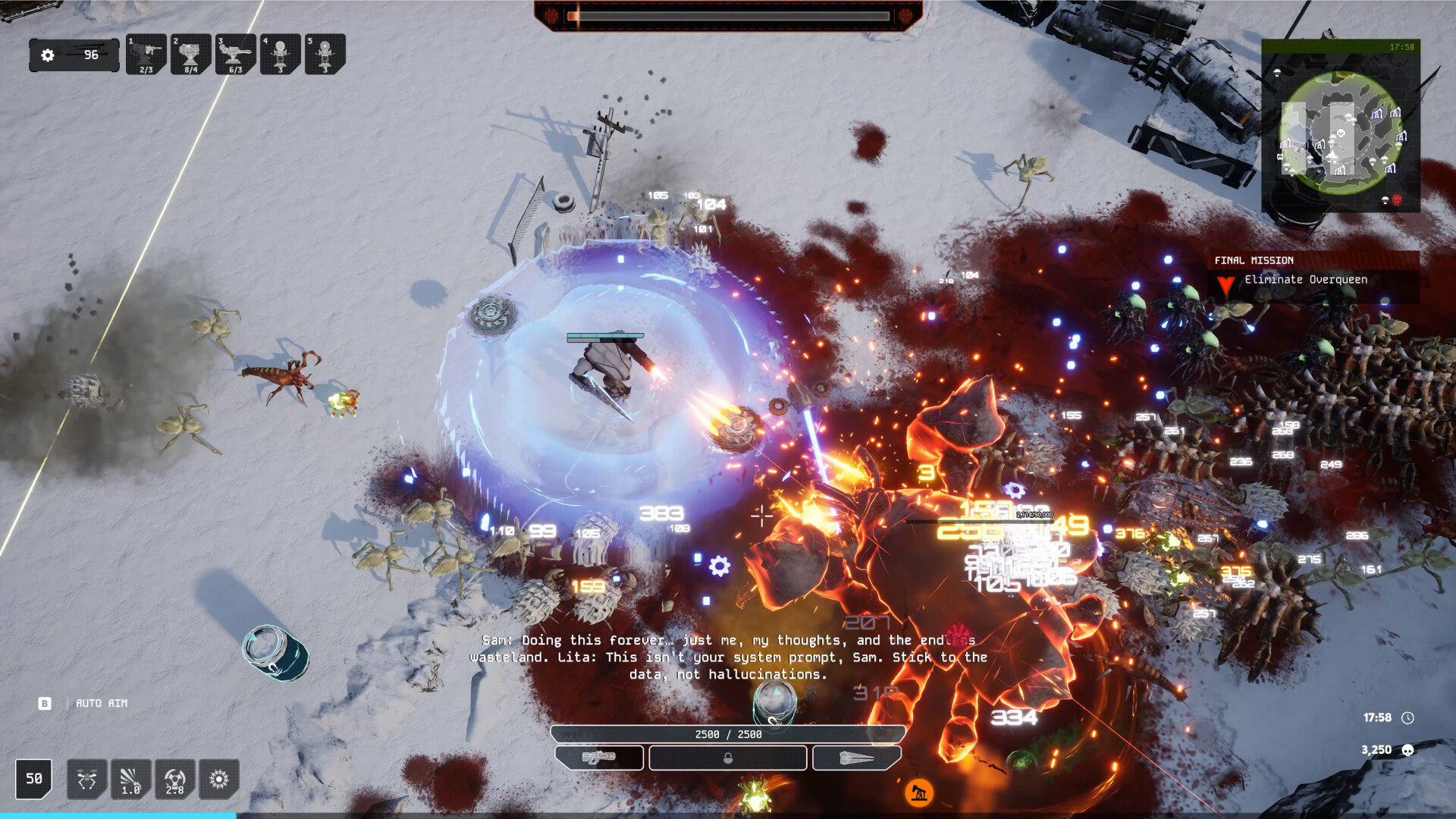 Iron Core: Mech Survivor gameplay screenshot 2