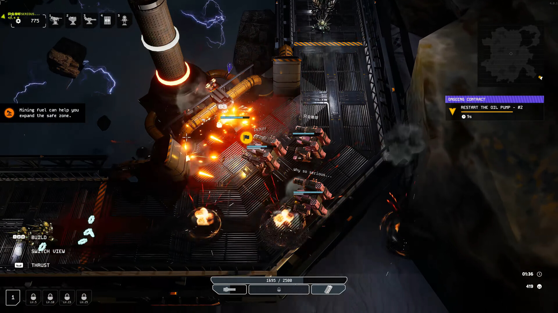 Iron Core: Mech Survivor gameplay screenshot 1