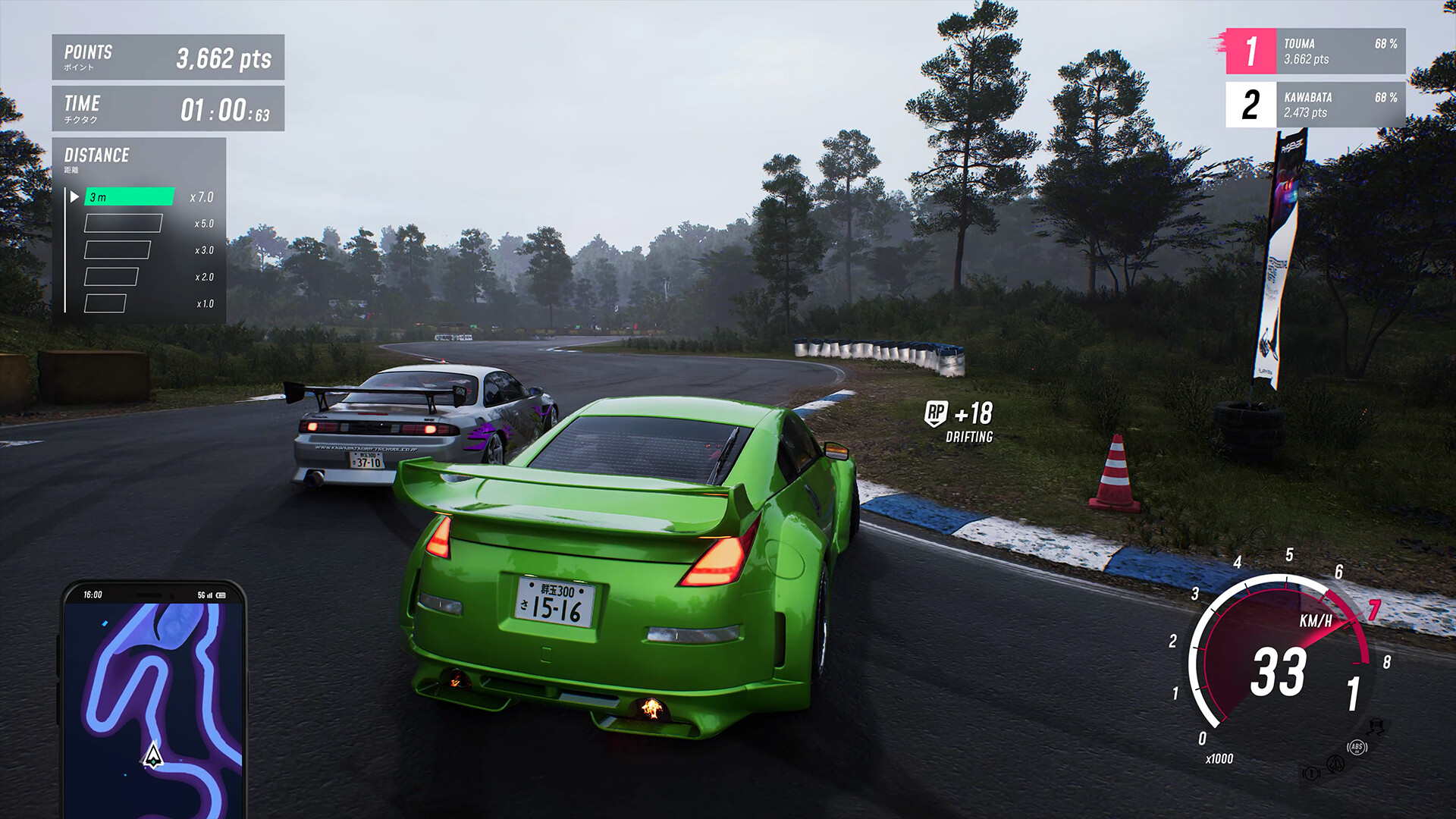 JDM: Japanese Drift Master gameplay screenshot 1